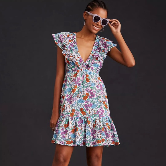 Roller Rabbit Dresses Roller Rabbit Blomst Ondika Floral Minidress
